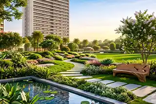 Landscaped Garden
